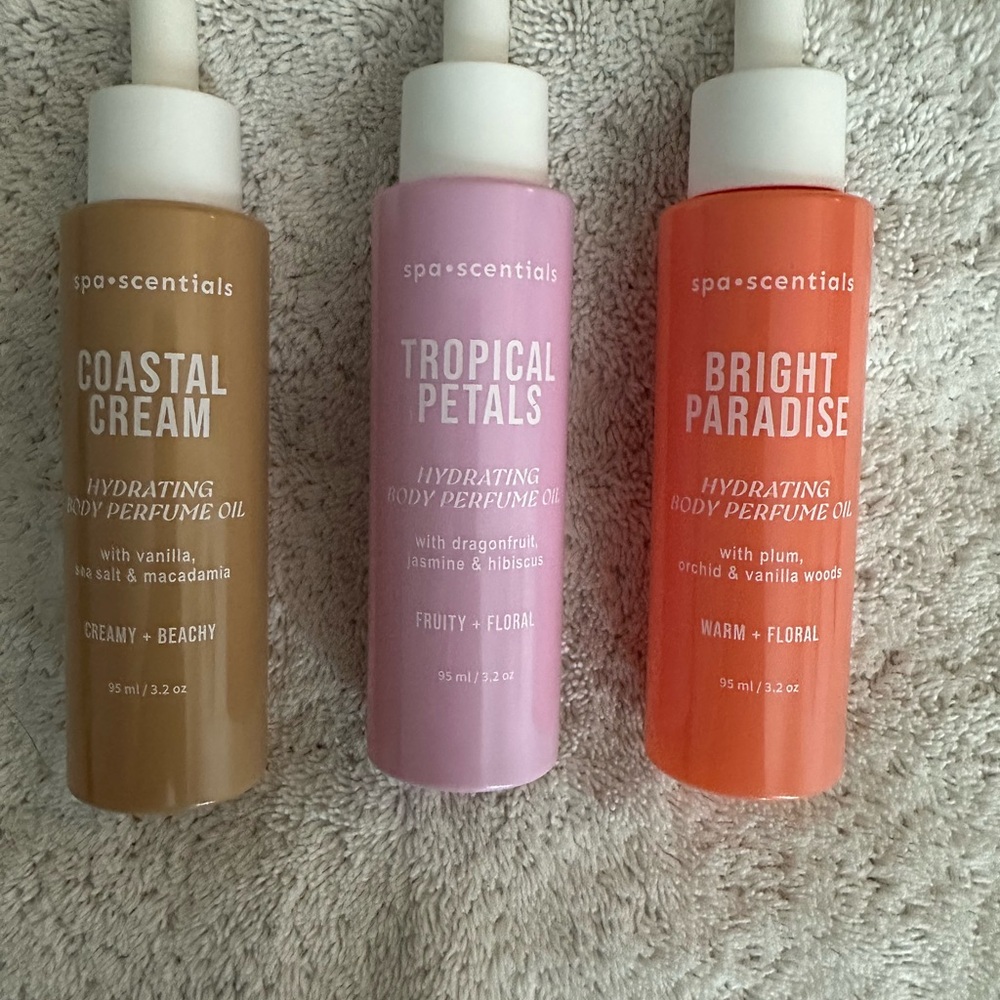 Set of 3 Perfume Body Oils